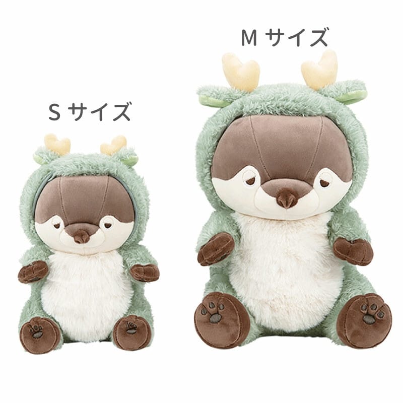 🐉 限量數量!來自可愛舒緩的高級Nemune-mu系列的2024年生肖龍坐抱枕🌟【17/11 截單; 預計7-30工作天發貨】