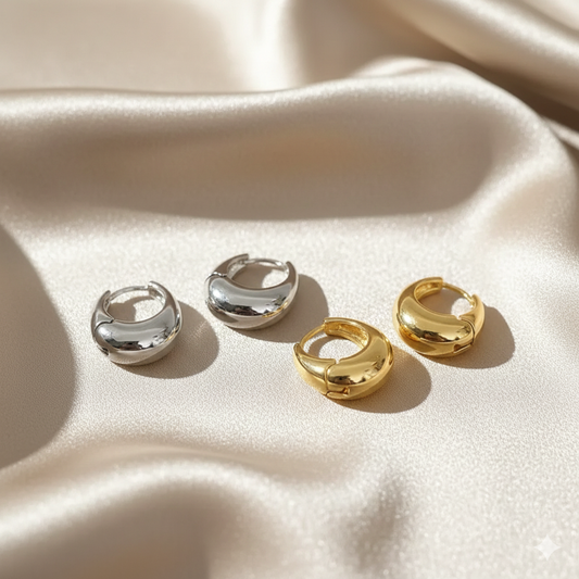 【極簡高級感】流線水滴耳環 小眾設計氣質耳飾 (2026 全新爆款)