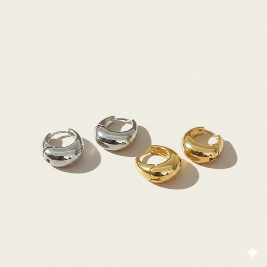 【極簡高級感】流線水滴耳環 小眾設計氣質耳飾 (2026 全新爆款)