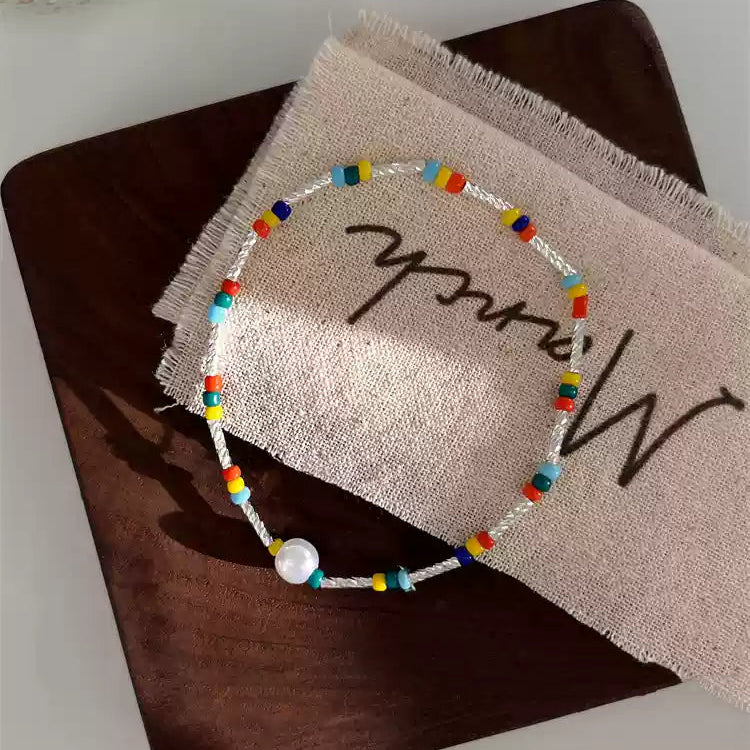 😊 *【微笑珍珠手鍊】—— 甜美與優雅的完美結合*