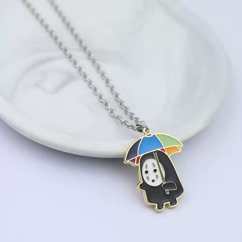 「暗黑系無臉男項鍊｜嘻哈潮酷吊墜｜INS風小眾飾品｜個性穿搭必備」