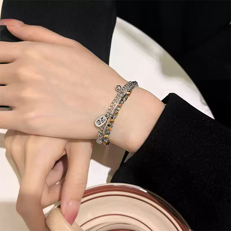 *✨ 彩運流光手鍊 – 招財好運，點綴你的每一天 ✨*