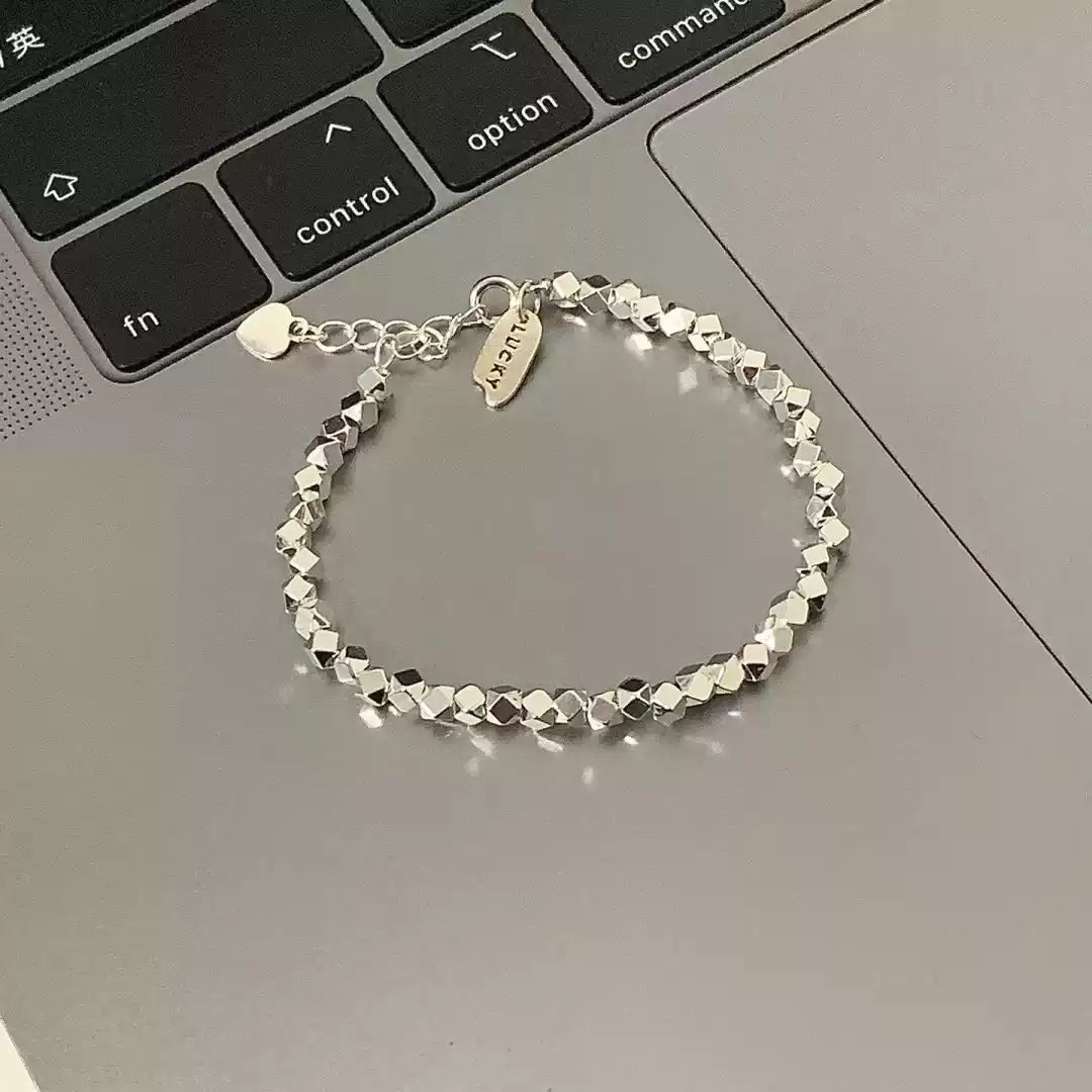 🪄 【碎銀幾兩幸運手鍊】S925純銀小眾極簡設計