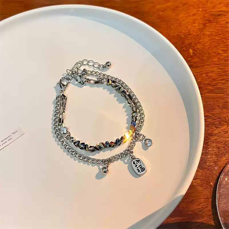 *✨ 彩運流光手鍊 – 招財好運，點綴你的每一天 ✨*