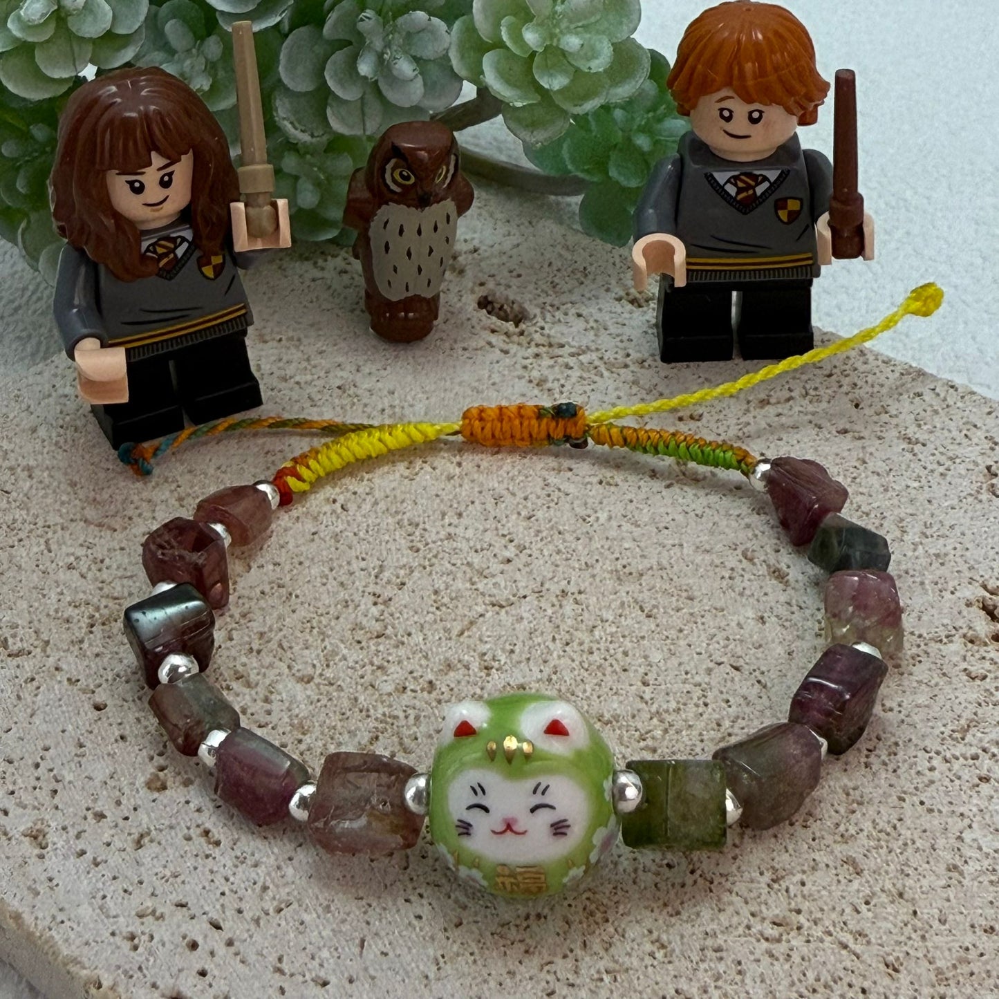 🐱 *「招財貓の祝福」西瓜碧璽手繩上架啦！* 🐱